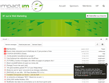 Tablet Screenshot of impact-im.com